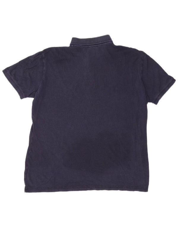 Polo geografica da uomo Napapijri 2XL Blu navy