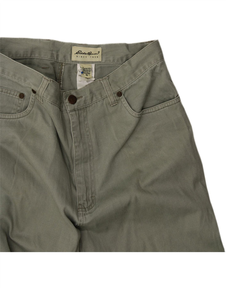 EDDIE BAUER Boys Tapered Jeans 13-14 Years Khaki Cotton Vintage Eddie Bauer and Second-Hand Eddie Bauer from Messina Hembry 
