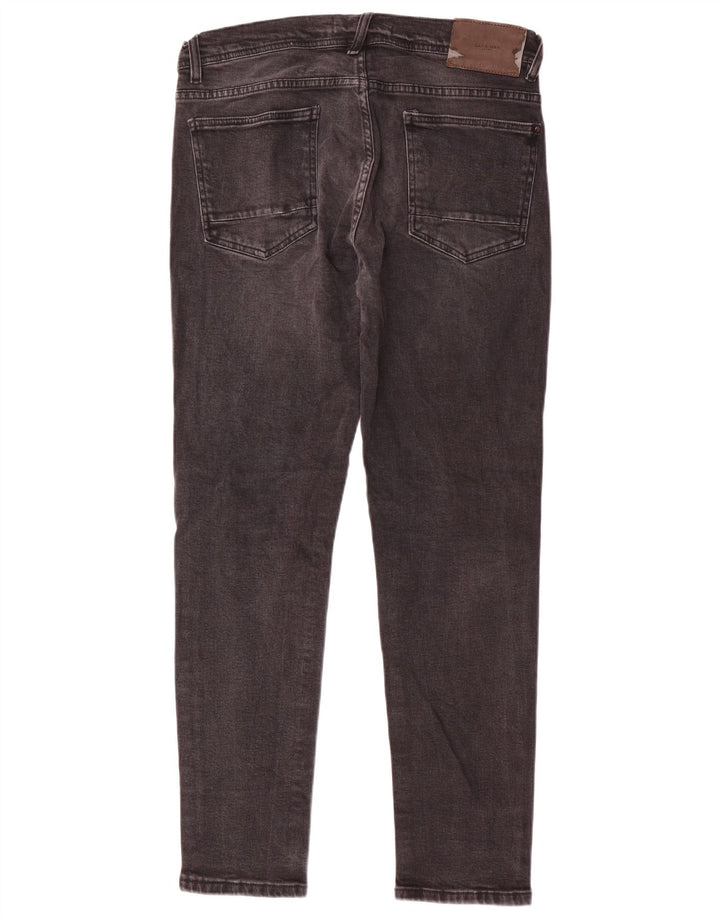 Jeans slim da uomo Zara EU 46 XL W36 L30 Grigio