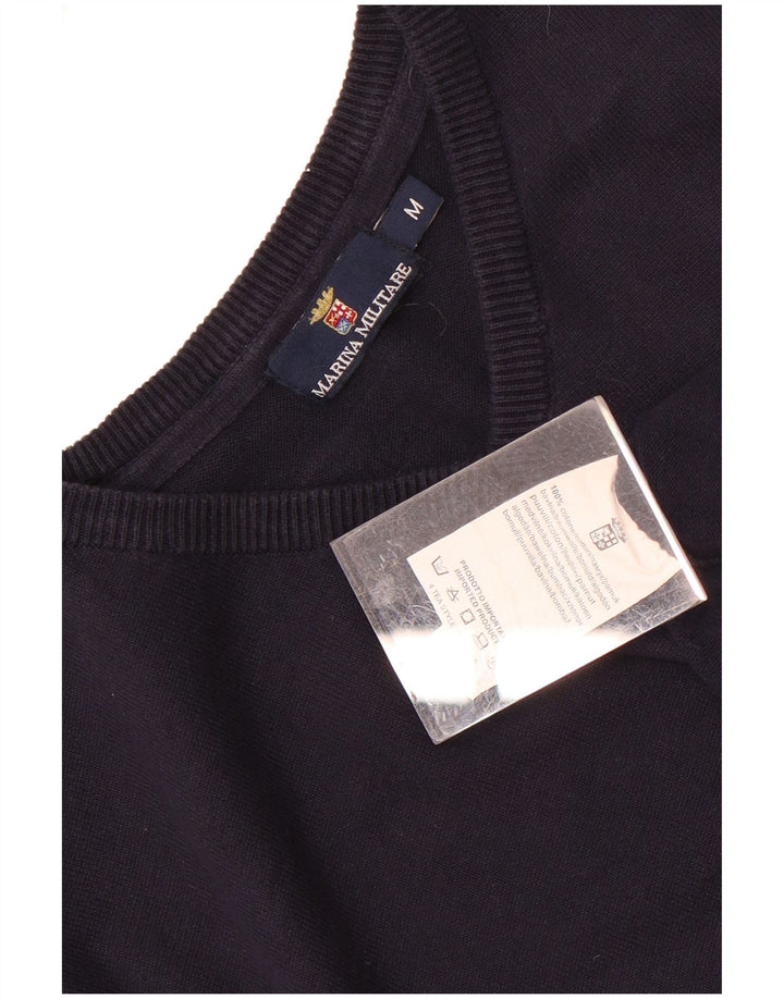 Canotta da uomo Marina Militare Canotta media in cotone blu navy