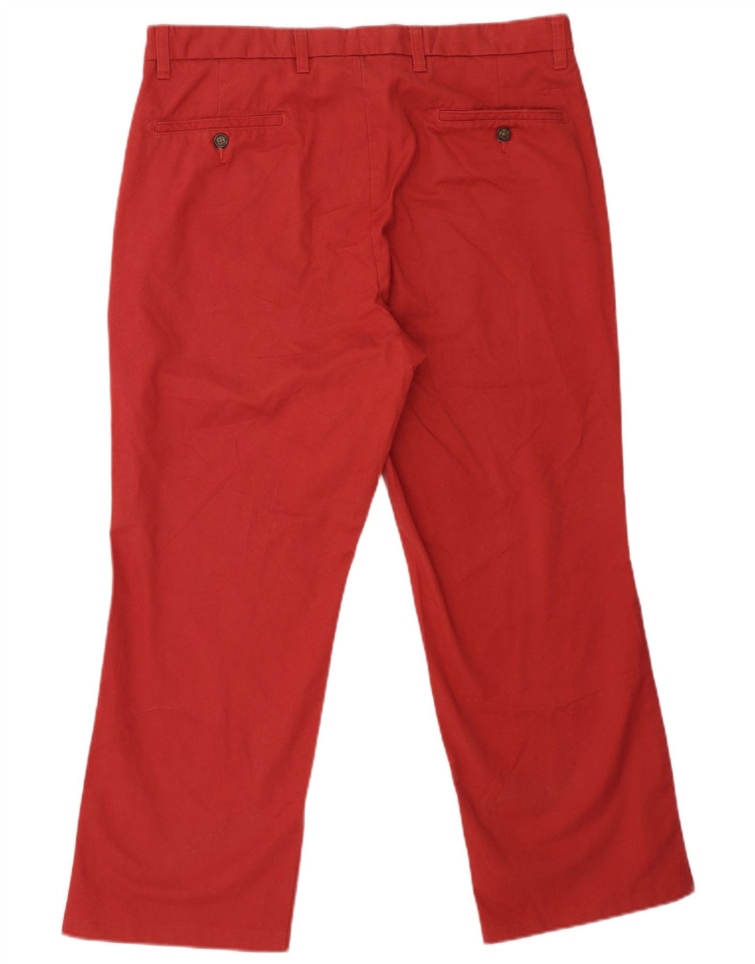 Pantaloni cropped da uomo Dockers W36 L26 in cotone rosso