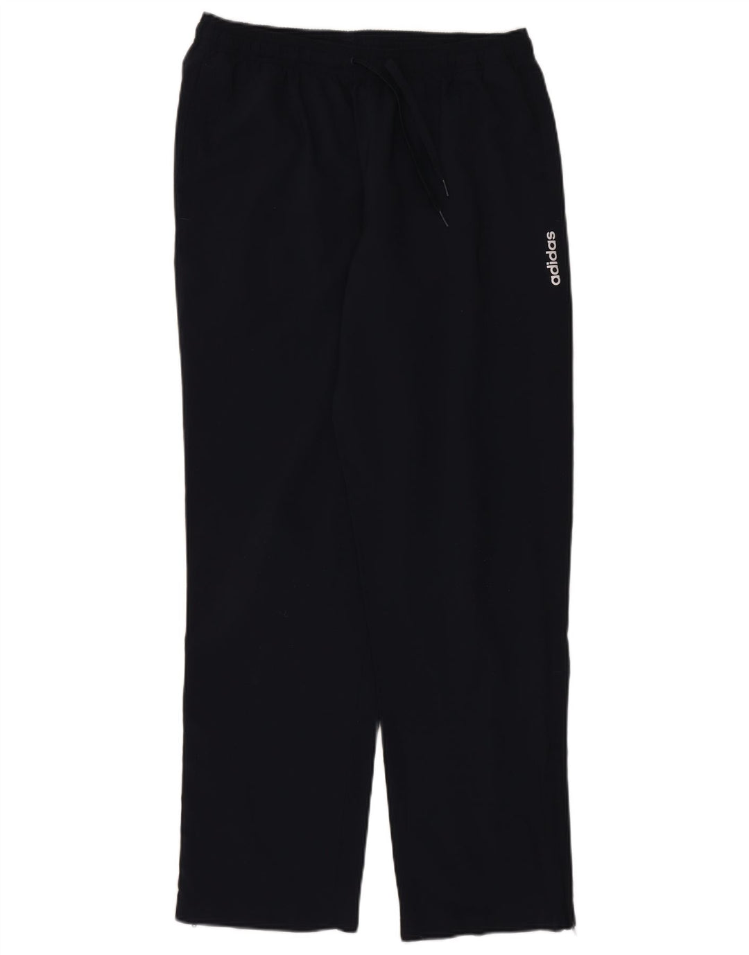 Pantaloni da tuta da uomo Adidas Large in poliestere blu navy