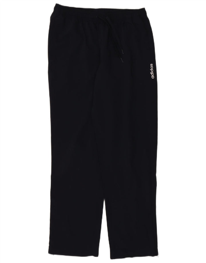 Pantaloni da tuta da uomo Adidas Large in poliestere blu navy