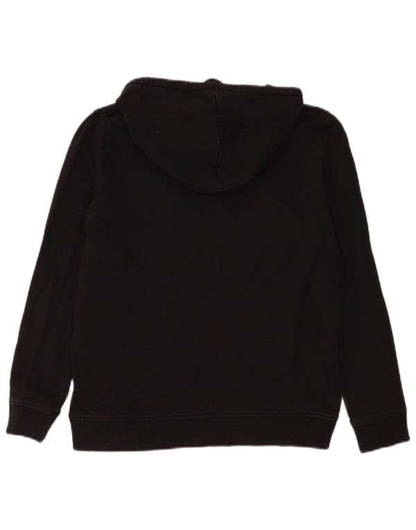 Felpa con cappuccio grafica da uomo Vans Small in cotone nero