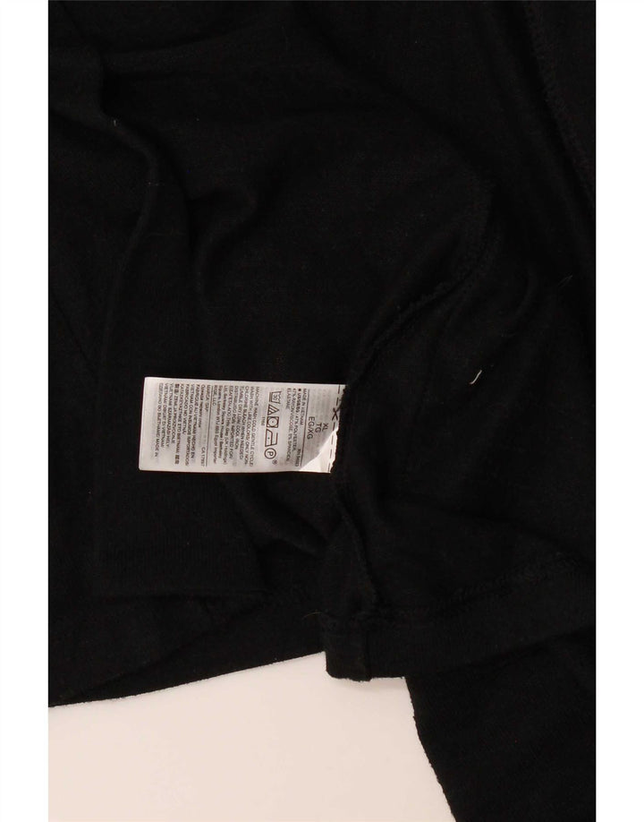 Maglione cardigan aperto oversize da donna Gap UK 18 XL poliestere nero