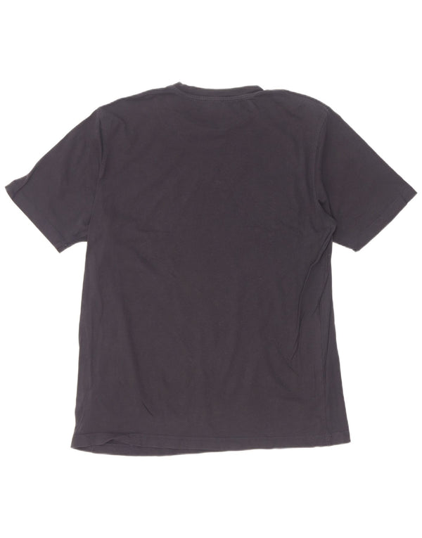 T-shirt da uomo Diesel Top Large in cotone blu navy