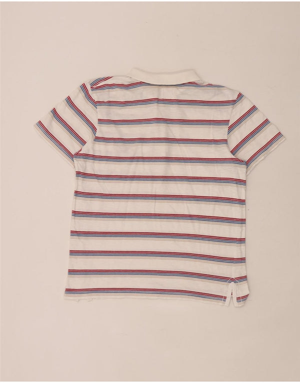 Polo da donna Wrangler UK 12 a righe bianche medie