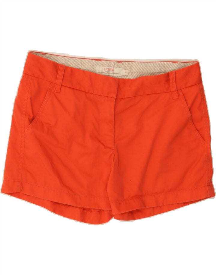 J. CREW Womens Broken In Chino Shorts US 8 Medium W34  Orange Cotton Vintage J. Crew and Second-Hand J. Crew from Messina Hembry 