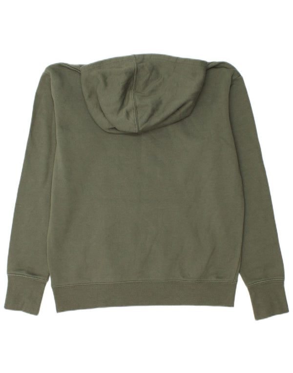 Maglione con cappuccio grafico da uomo Reebok piccolo in cotone kaki