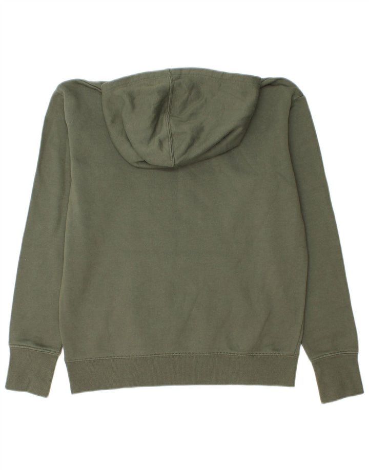 Maglione con cappuccio grafico da uomo Reebok piccolo in cotone kaki