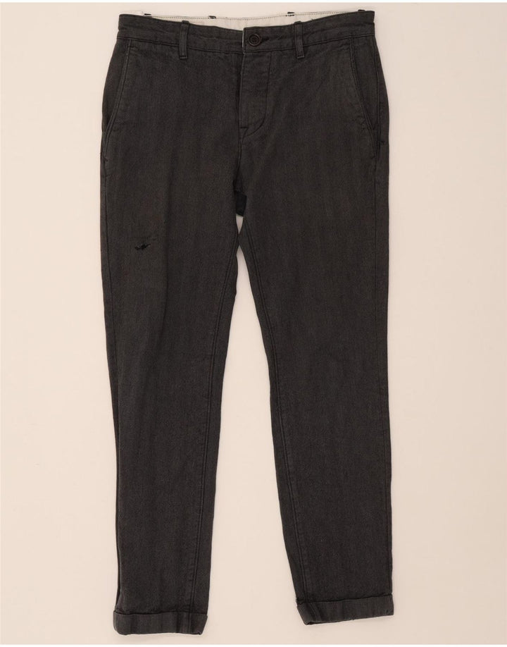 LEVI'S Mens Slim Chino Trousers W29 L32 Grey Cotton Vintage Levi's and Second-Hand Levi's from Messina Hembry 