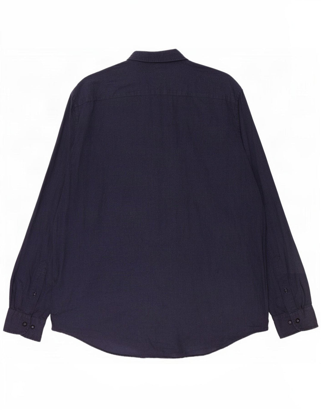 Camicia da uomo Regular Fit Tommy Hilfiger XL in cotone blu navy
