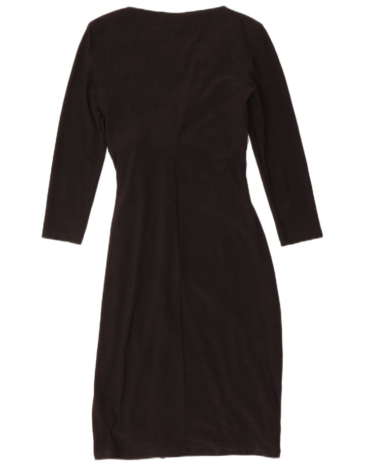 Abito tubino con maniche a 3/4 da donna Ralph Lauren US 4 Small Nero