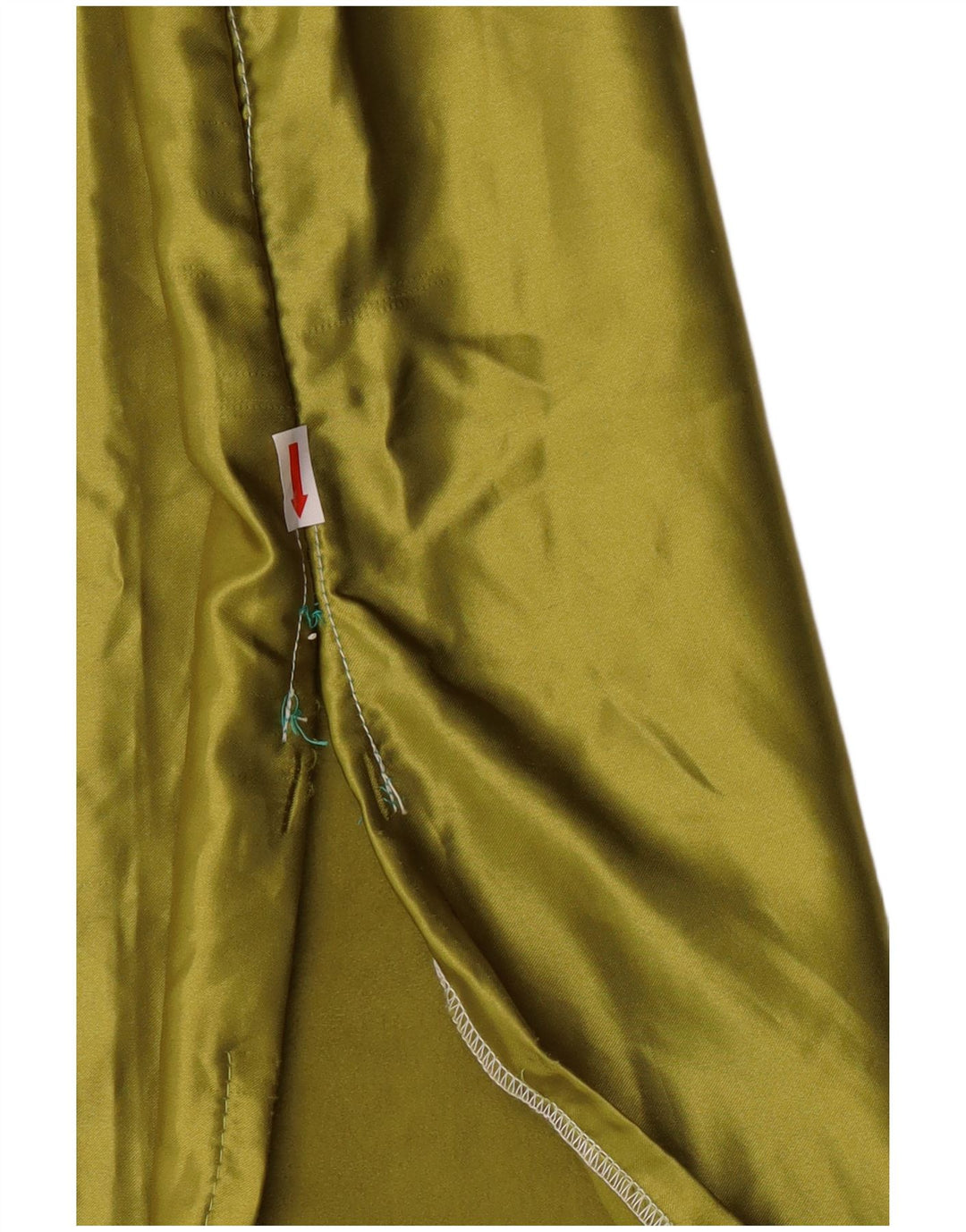 Abito grembiule da donna vintage UK 14 grande verde