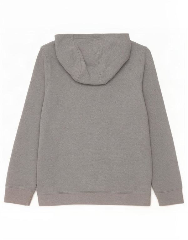 Felpa con cappuccio grafica per ragazze Under Armour 11-12 anni, cotone grigio grande