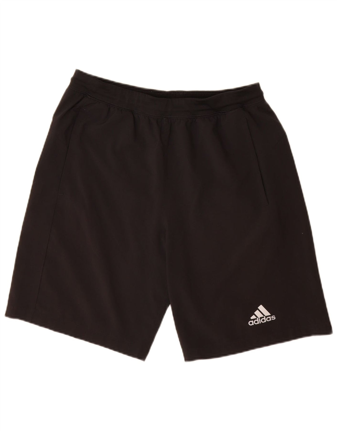 Pantaloncini sportivi Adidas Climalite da uomo medio poliestere nero