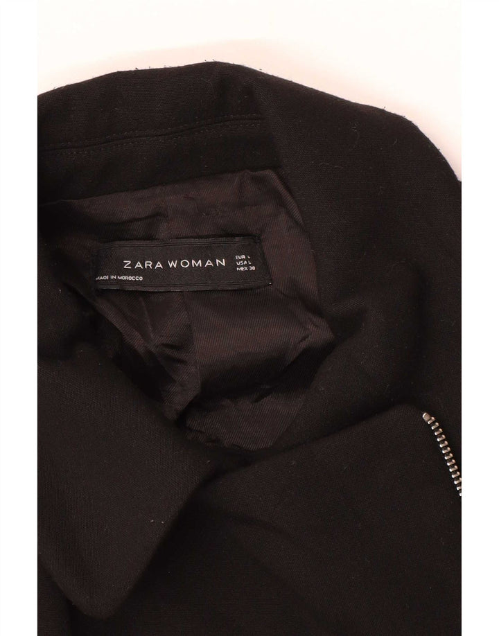 Cappotto Zara da donna UK 14 grande nero