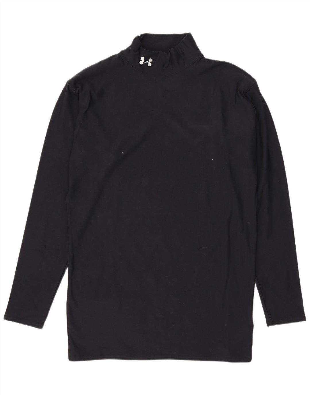 Maglia da uomo Under Armour a maniche lunghe in nylon blu navy medio