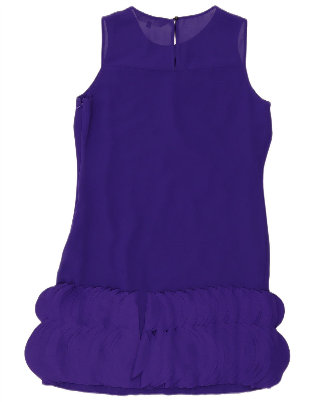 Abito a trapezio regolare senza maniche da donna Principles UK 12 Viola medio
