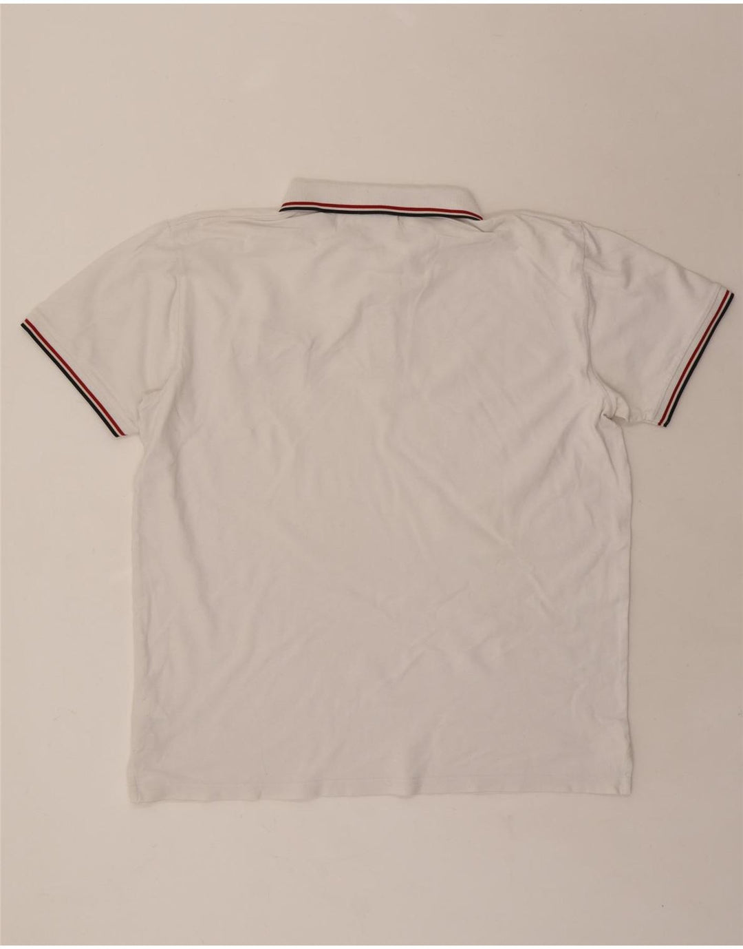 GANT Mens Polo Shirt XL White Cotton Vintage Gant and Second-Hand Gant from Messina Hembry 