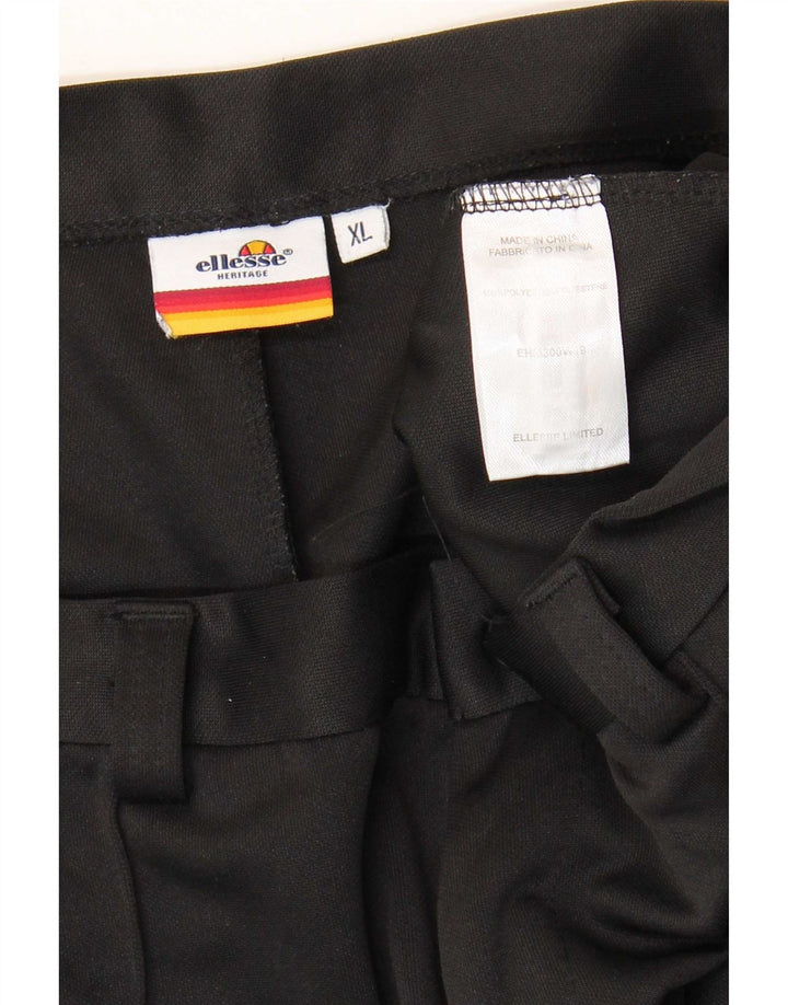 Pantaloni chino slim da uomo Ellesse XL W38 L28 poliestere nero