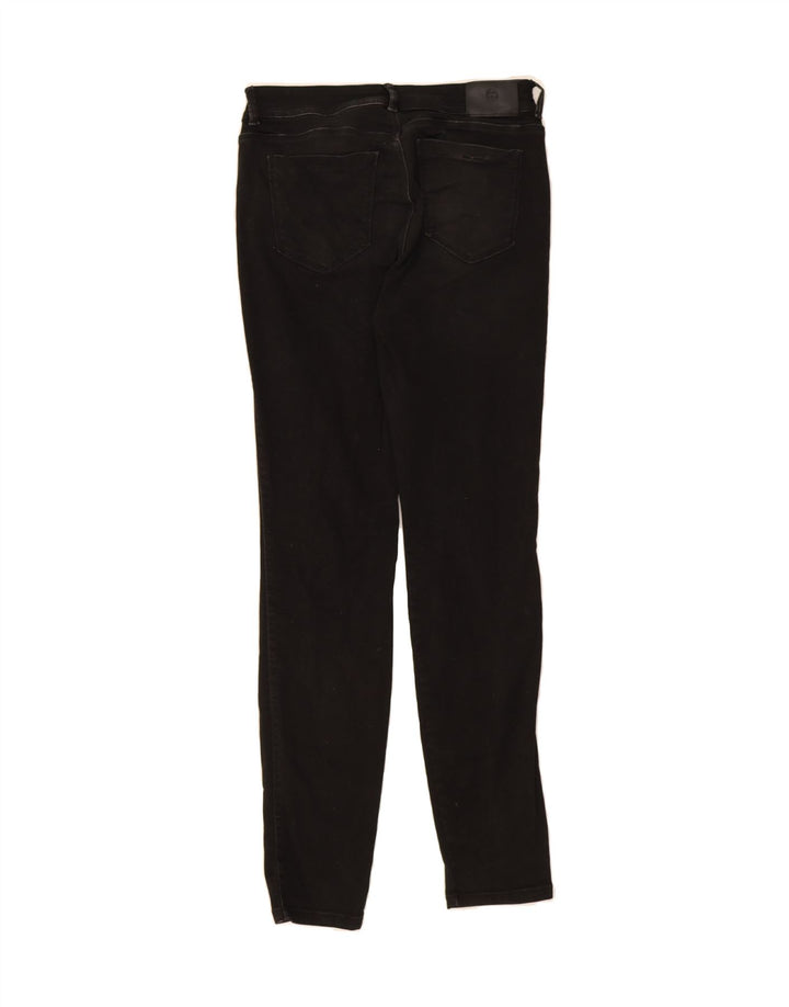 MASSIMO DUTTI Womens Mid Rise Skinny Jeans EU 40 Medium W30 L30 Black Vintage Massimo Dutti and Second-Hand Massimo Dutti from Messina Hembry 