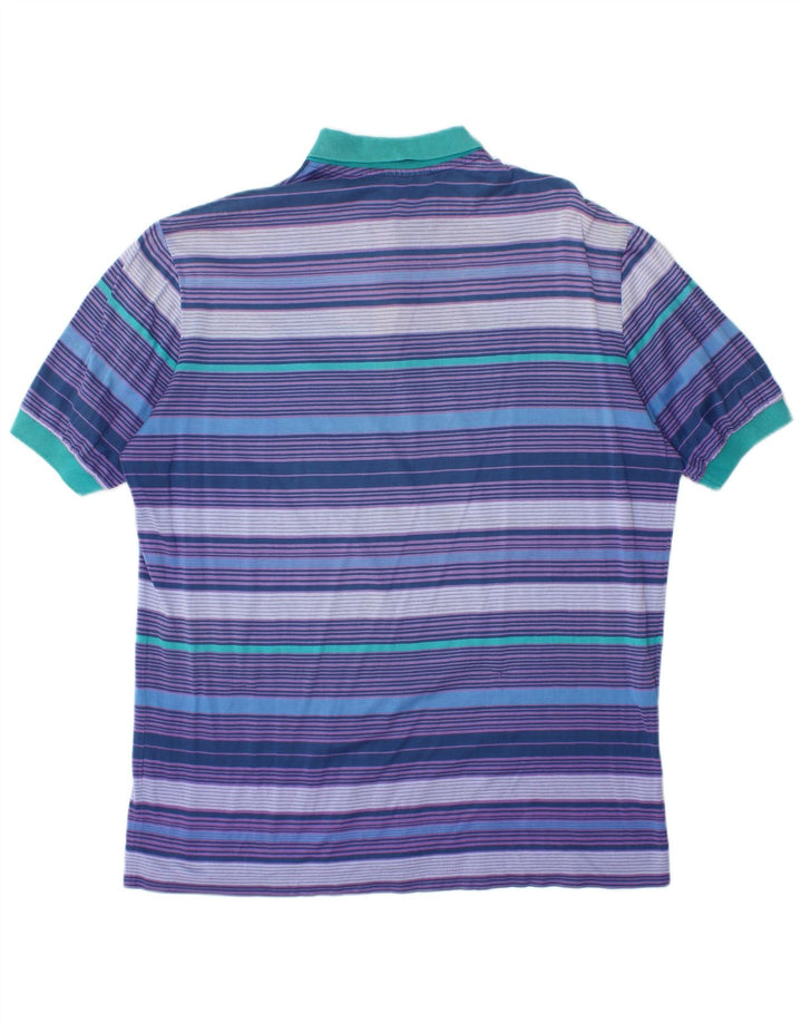 Polo Rugby Uomo AUSTRALIAN L'ALPINA IT 52 Large a Righe Multicolori