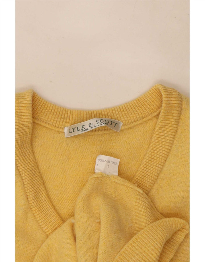 Canottiera da uomo Lyle & Scott grande gialla