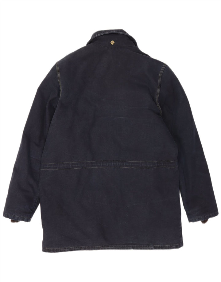 Giacca imbottita da uomo Richlu UK 36 piccola in cotone blu navy