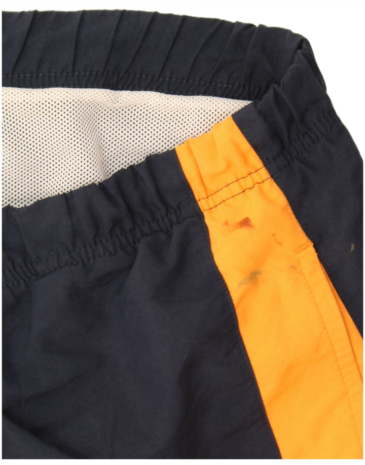 Pantaloncini sportivi Nike da uomo con grafica, grandi, in poliestere color block blu navy