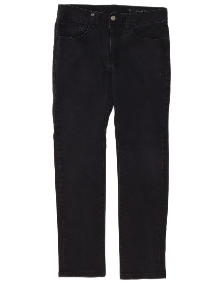 Jeans slim da donna Armani Exchange W31 L29 cotone nero
