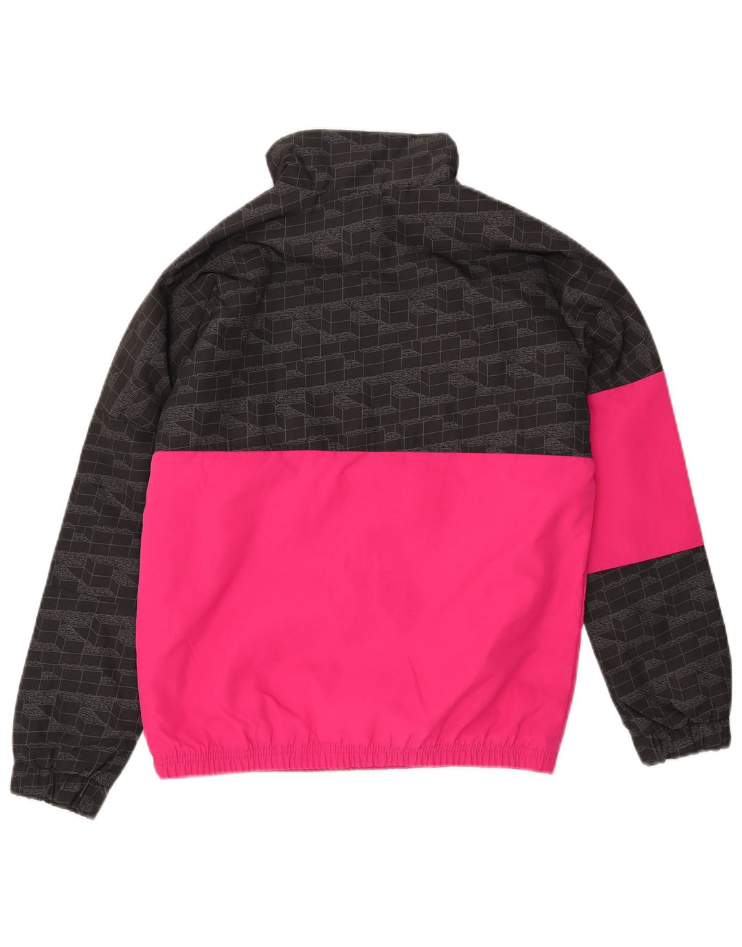 Giacca anorak grafica ADIDAS per ragazze 11-12 anni Poliestere color block rosa