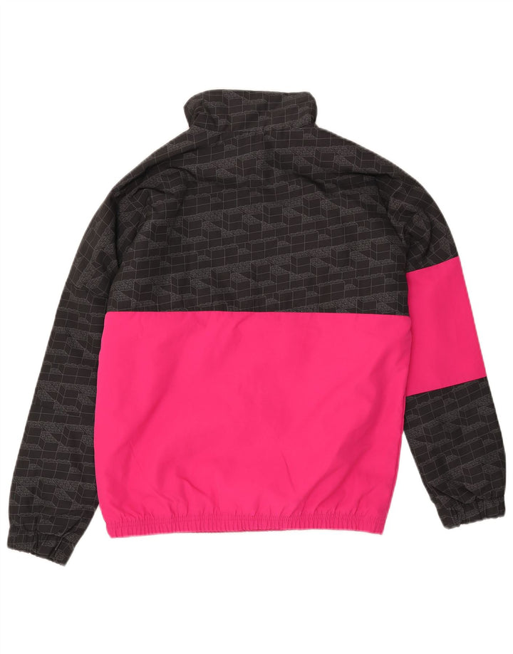 Giacca anorak grafica ADIDAS per ragazze 11-12 anni Poliestere color block rosa