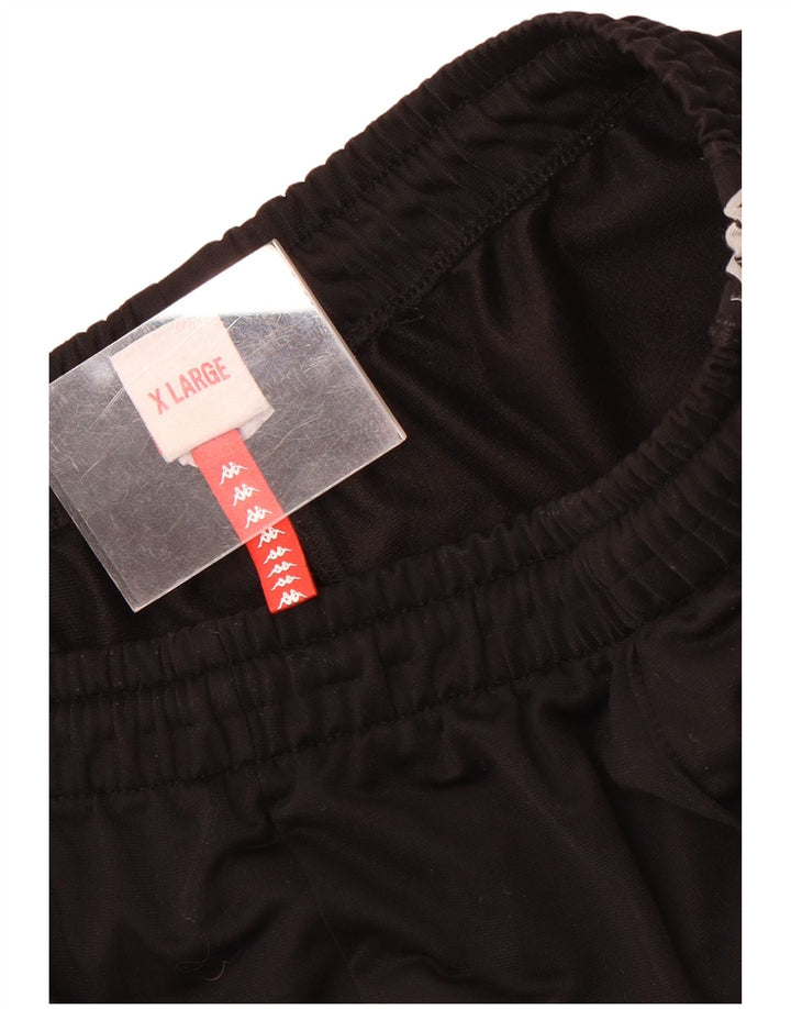 Pantaloni da tuta con grafica Kappa da uomo XL neri