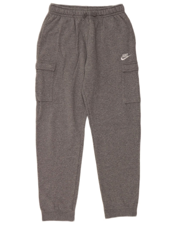 NIKE Pantaloni da tuta cargo da ragazzo Joggers 13-14 anni XL Grigio chiazzato
