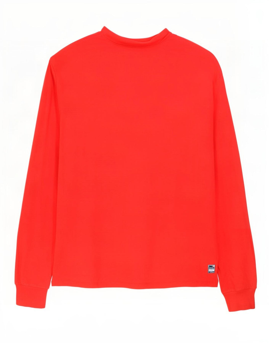 Champion Top da uomo a maniche lunghe in cotone rosso grande