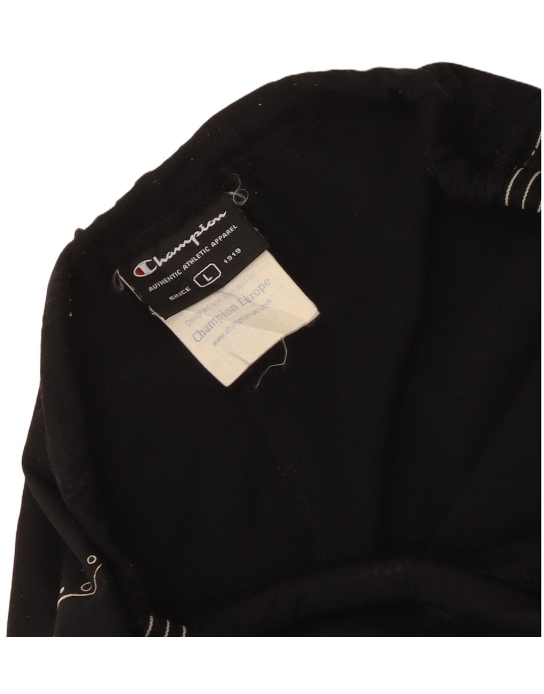 Pantaloni da tuta da donna Champion UK 16 Large Nero Poliammide