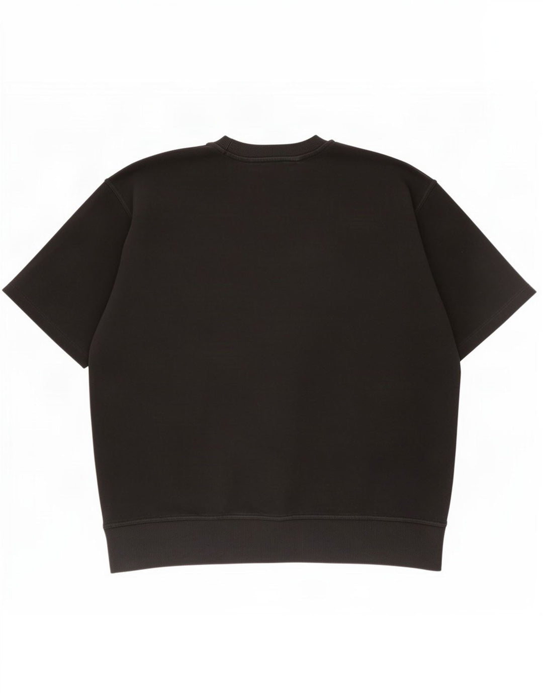 Felpa Zara da uomo a maniche corte maglione XL cotone nero