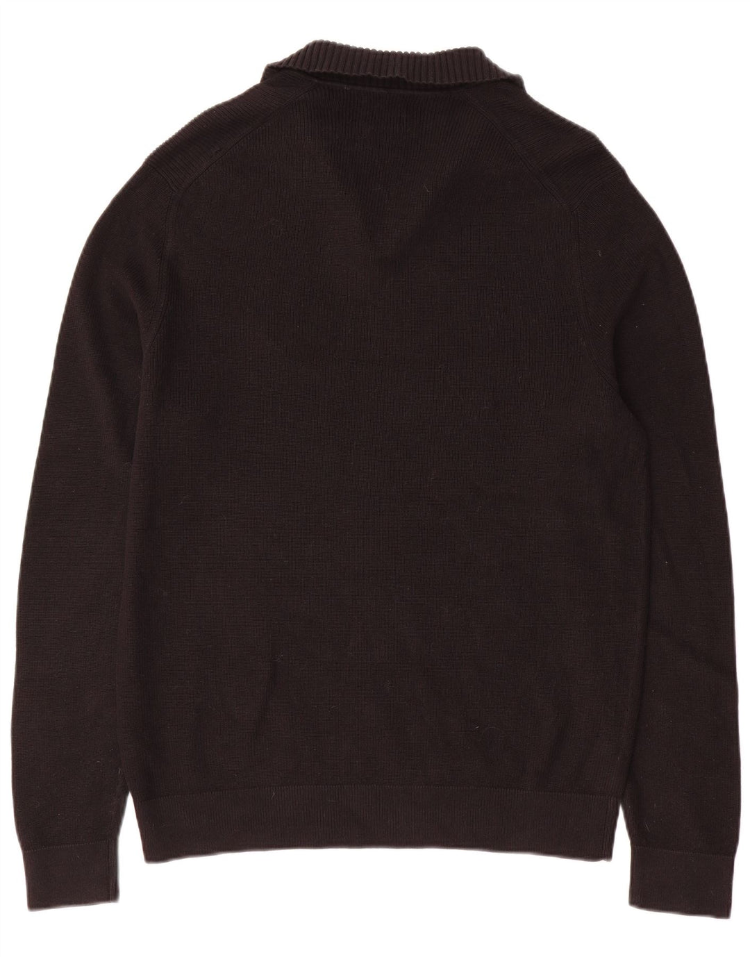 Maglione maglione da uomo con collo alto Massimo Dutti XL in cotone nero