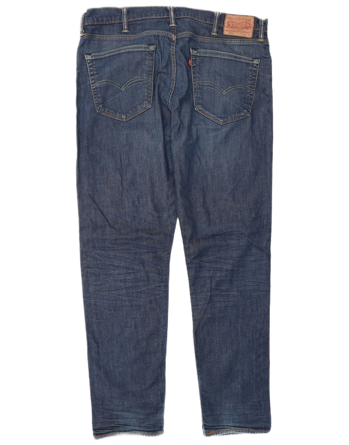 LEVI'S Jeans da uomo 508 affusolati W38 L32 cotone blu