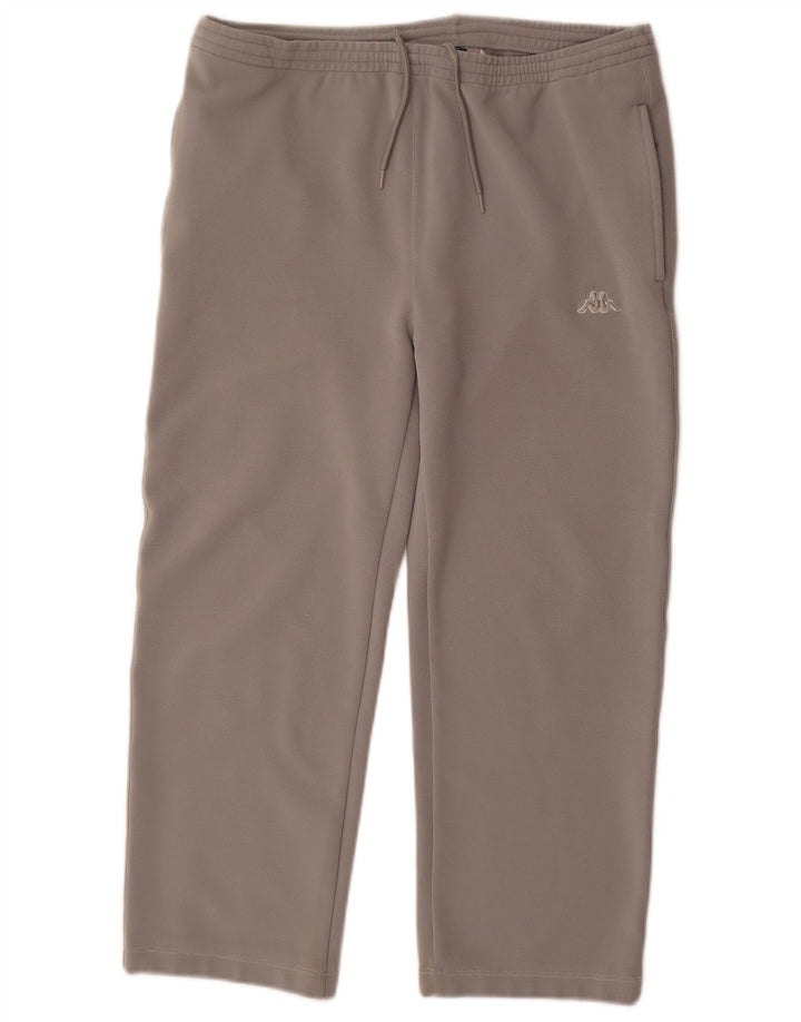Pantaloni da tuta Kappa da donna Capri UK 14 Poliestere grigio medio