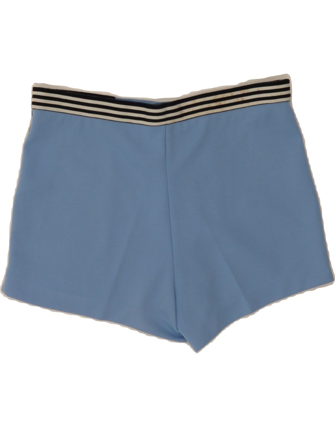 SAMAR Womens Chino Shorts Large W32 Blue Colourblock Polyester Vintage Samar and Second-Hand Samar from Messina Hembry 