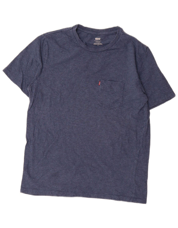 T-shirt Levi's da uomo con vestibilità standard, top medio, blu navy
