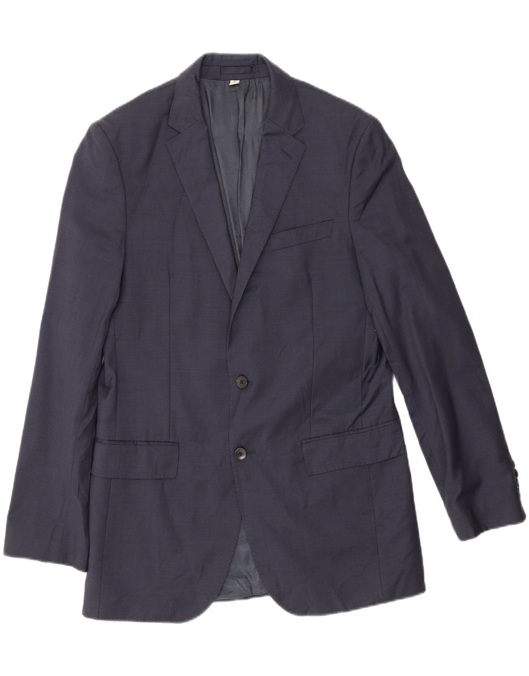 Giacca blazer lunga da uomo Marks & Spencer UK 40 medio blu navy
