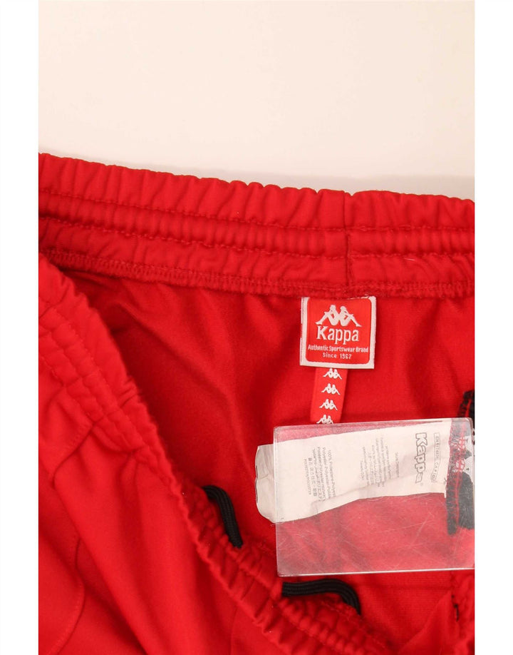 Pantaloni da tuta con grafica Kappa da uomo Joggers Small Red Colourblock