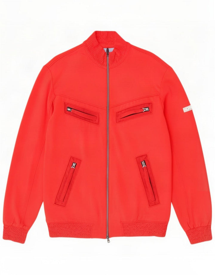 Giacca vintage da uomo IT 52 XL Poliuretano rosso
