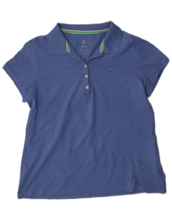 Polo da donna IZOD UK 18 XL cotone blu
