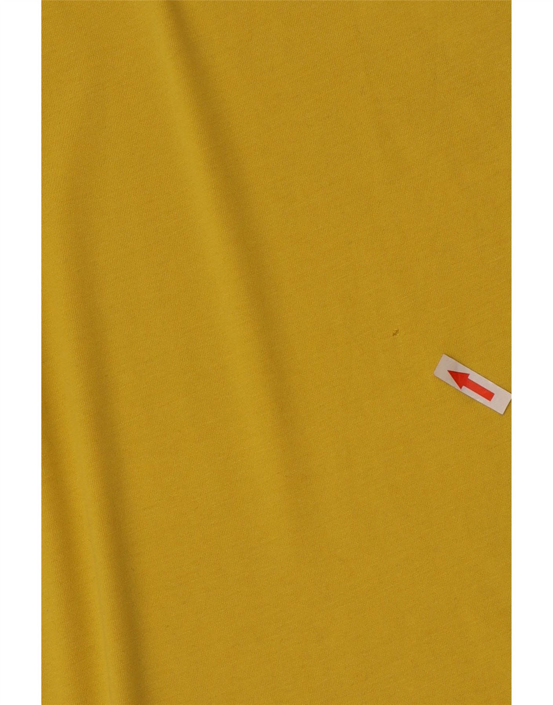 T-shirt uomo K-Way Top Large in cotone giallo