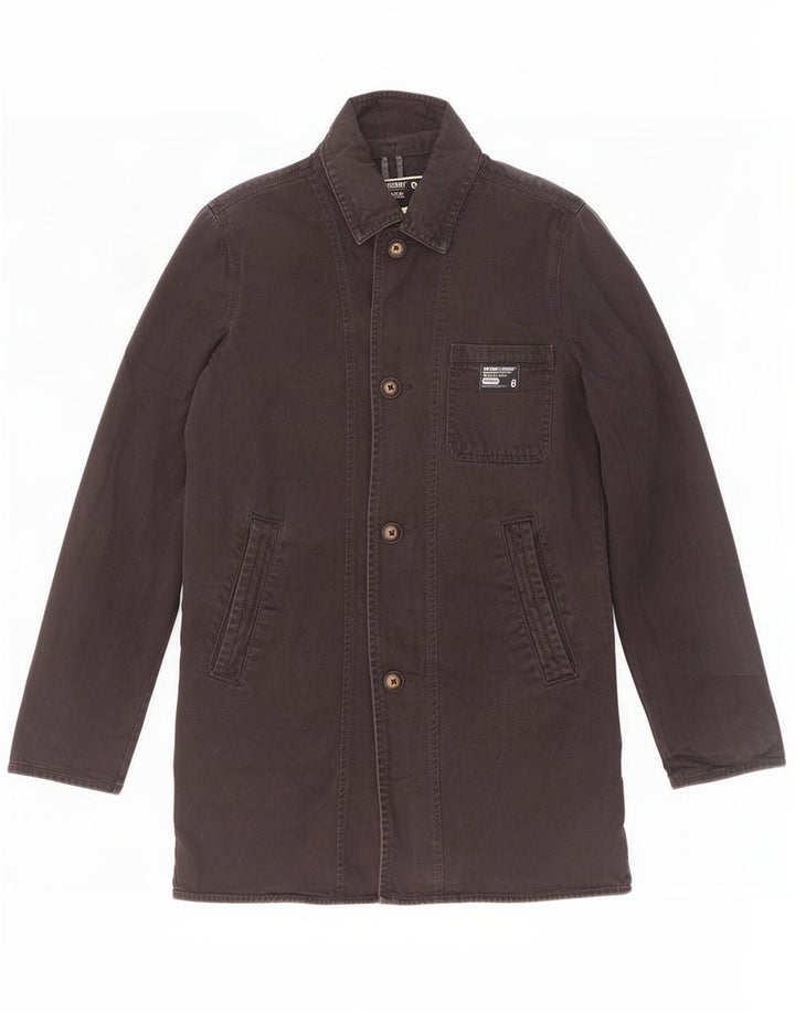 Giacca Parka da uomo Superdry UK 36 Small Cotone nero