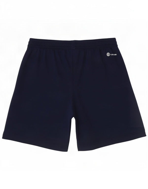 Pantaloncini sportivi Adidas Aeroready da donna UK 4/6 XS blu navy poliestere